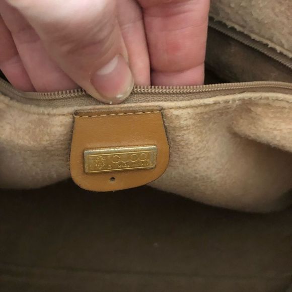 Gucci Cream and Tan Tote Bag - Picture 7 of 17